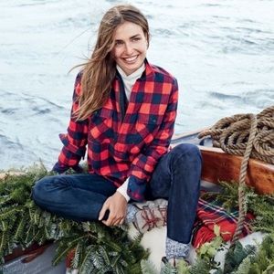 J. Crew Wool Buffalo Shirt Jacket